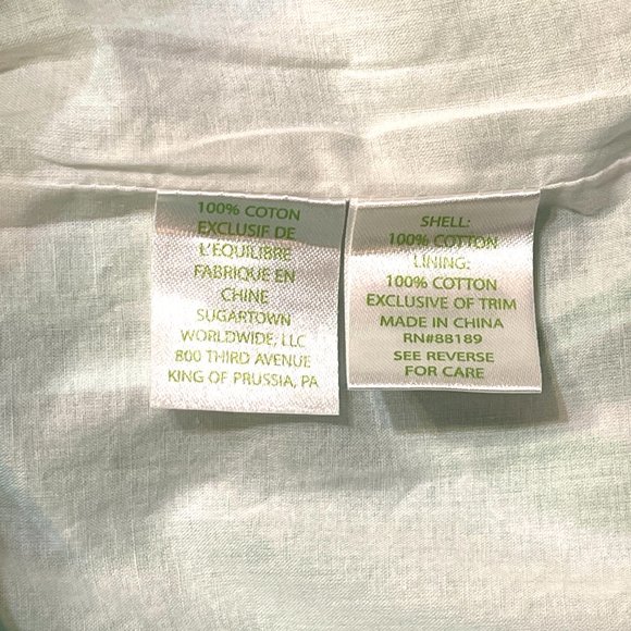 Lilly Pulitzer Dress 0 Alexa Resort White Blue Green Finders Keepers Sleeveless - Picture 9 of 10